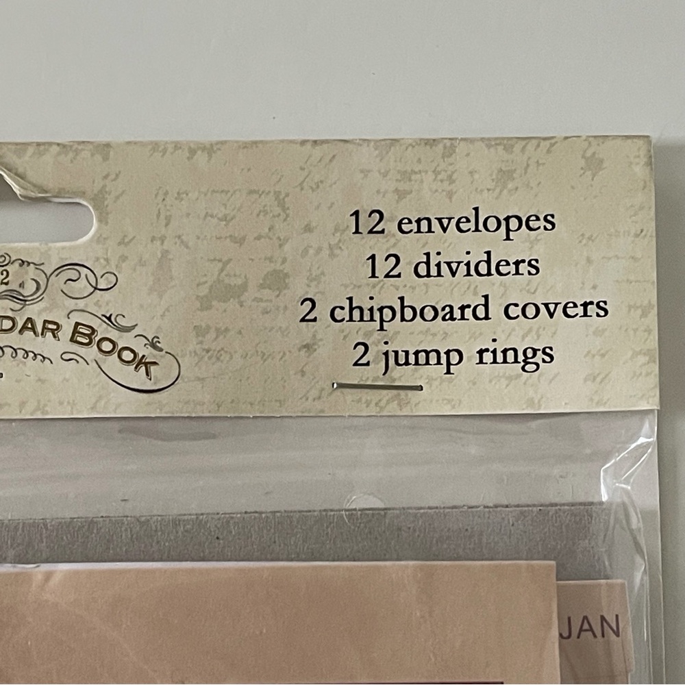Melissa Frances Mini Calendar Book Kit Scrapbook Album - Picture 4 of 7